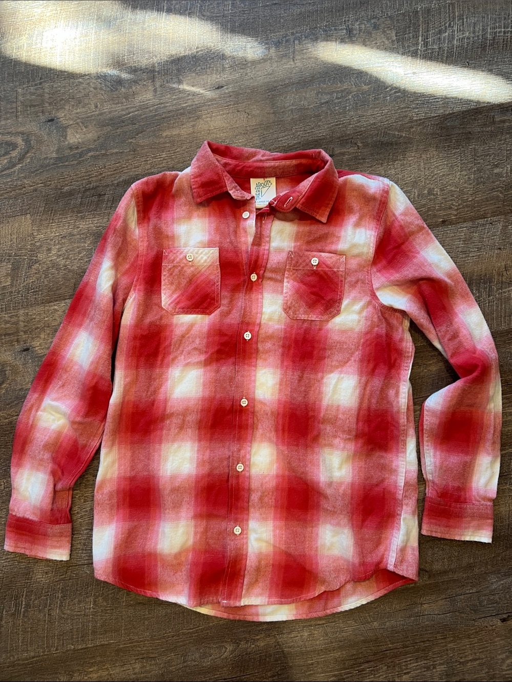 Kansas City Chiefs Upcycled Flannel Shirt - Picture 2 of 7